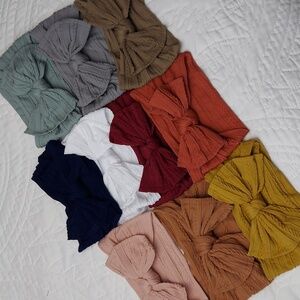 •🆕 Niceye Girl's Stretchy Headbands with Bows for Infants to Toddler Girls, NEW